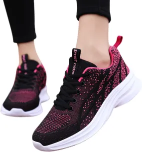 2007 Fashion Sneakers for Women, Orthopedic Casual Sneakers Walking Shoes Tennis Shoes with Arch Support for Hiking Outdoor Sports