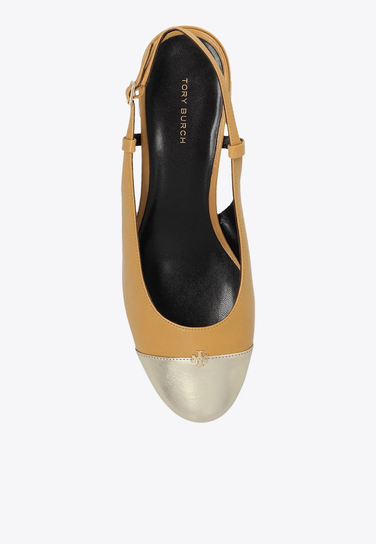 45 Cap-Toe Slingback Pumps