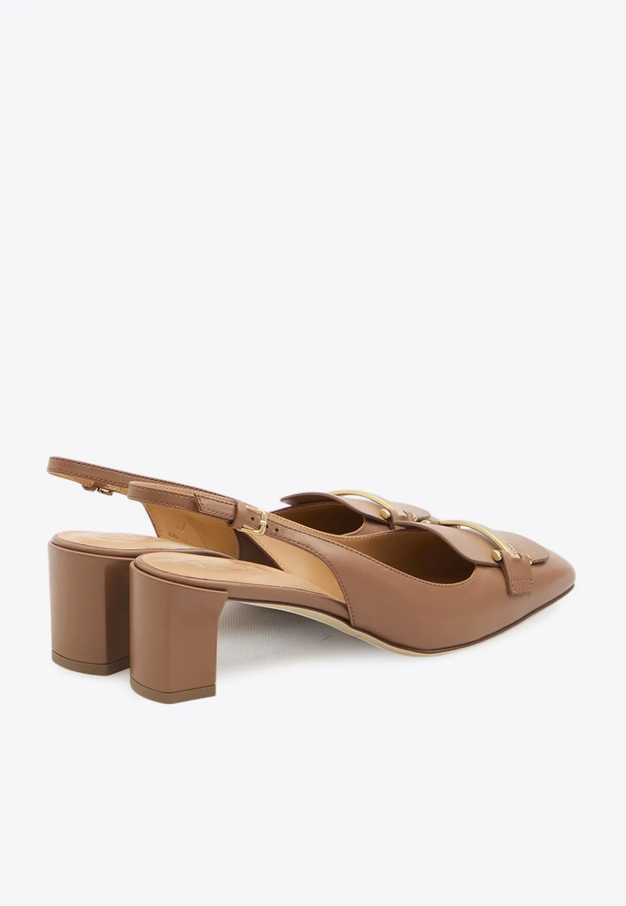 50 Leather Slingback Pumps