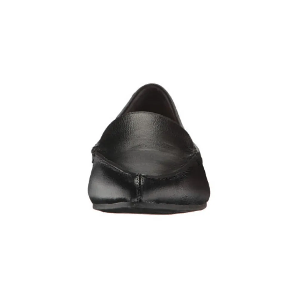 Audra Black Me Too Leather Loafer Flats
