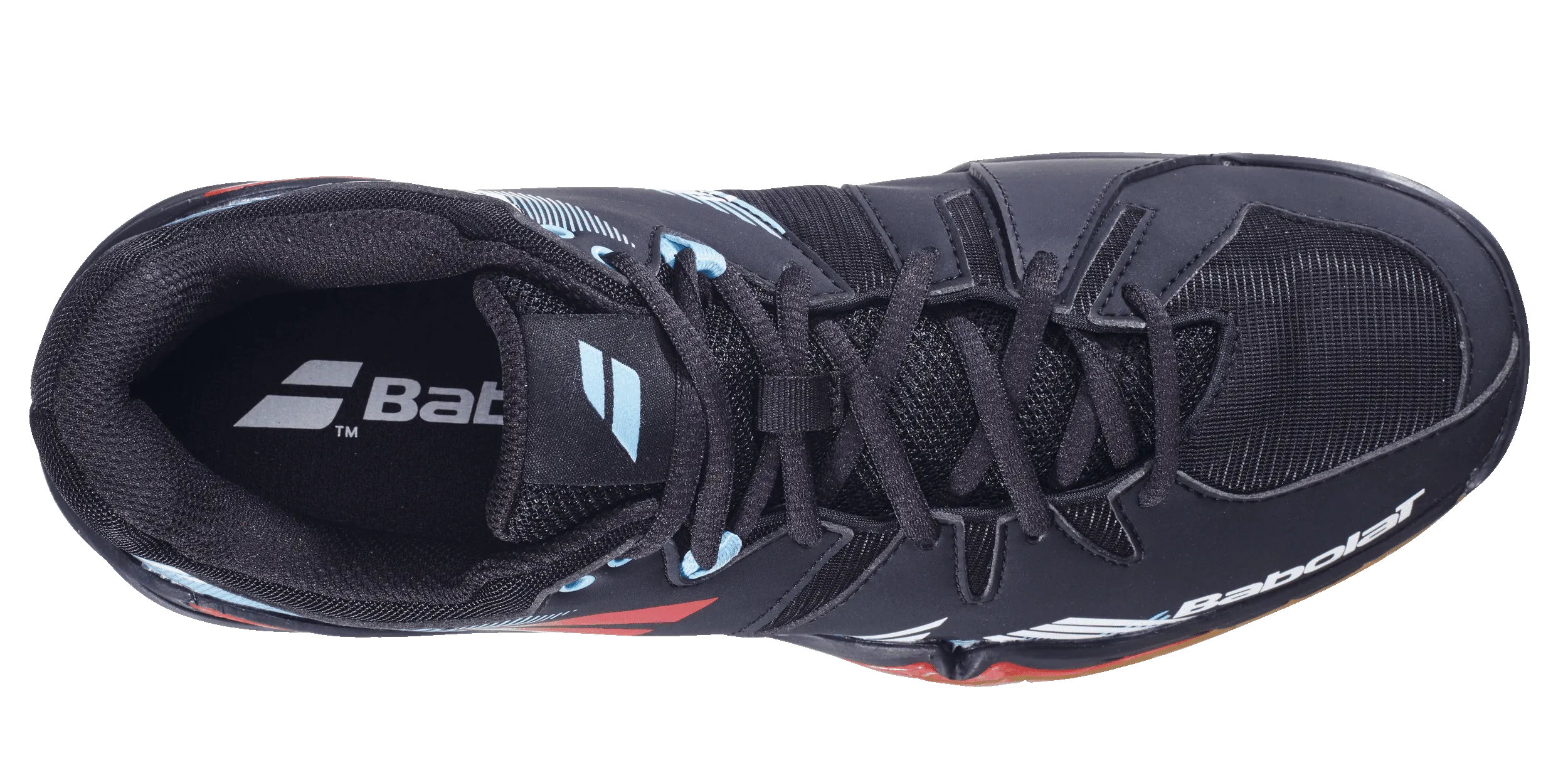 Babolat Shadow Spirit Black / Tomato Red Men's Court Shoe