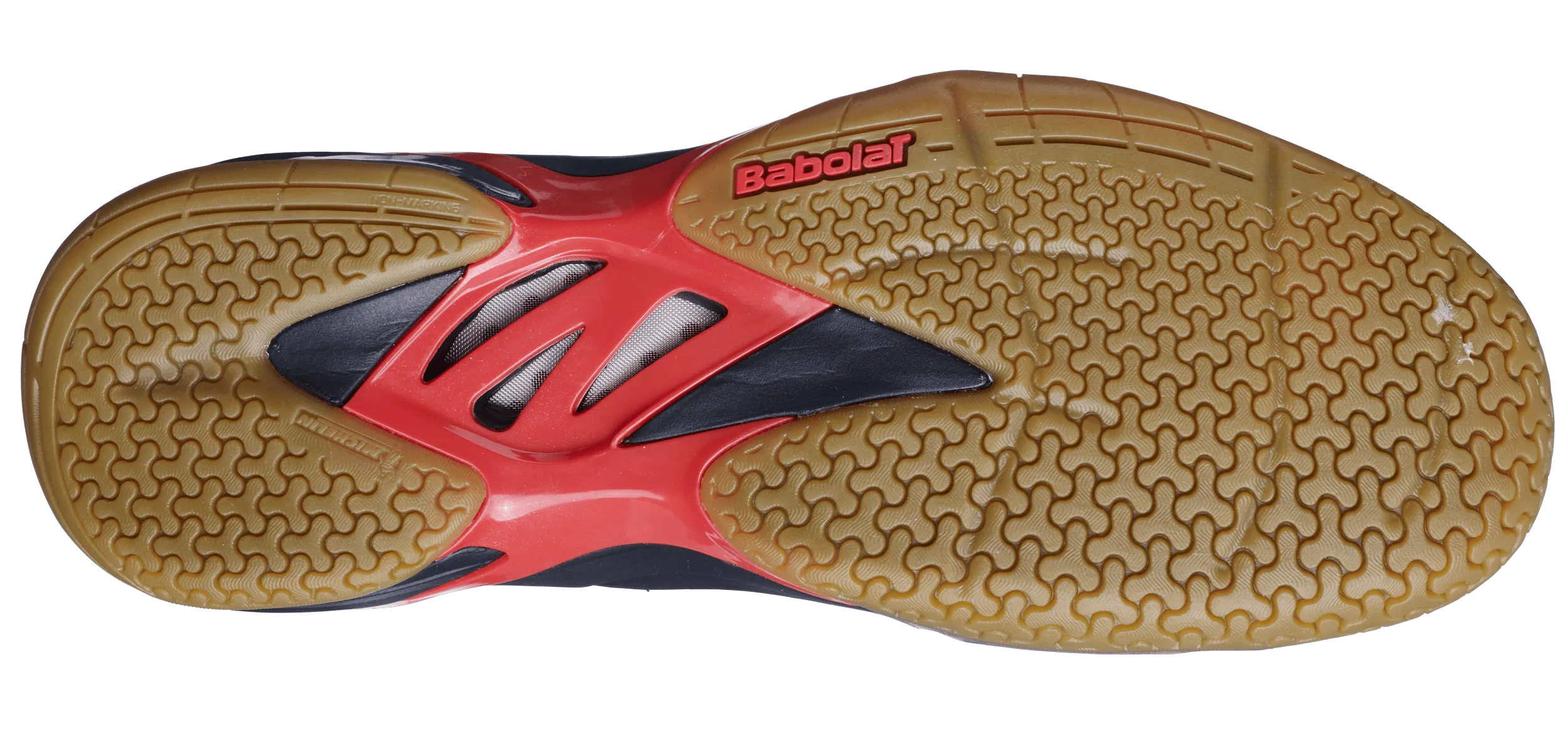 Babolat Shadow Spirit Black / Tomato Red Men's Court Shoe
