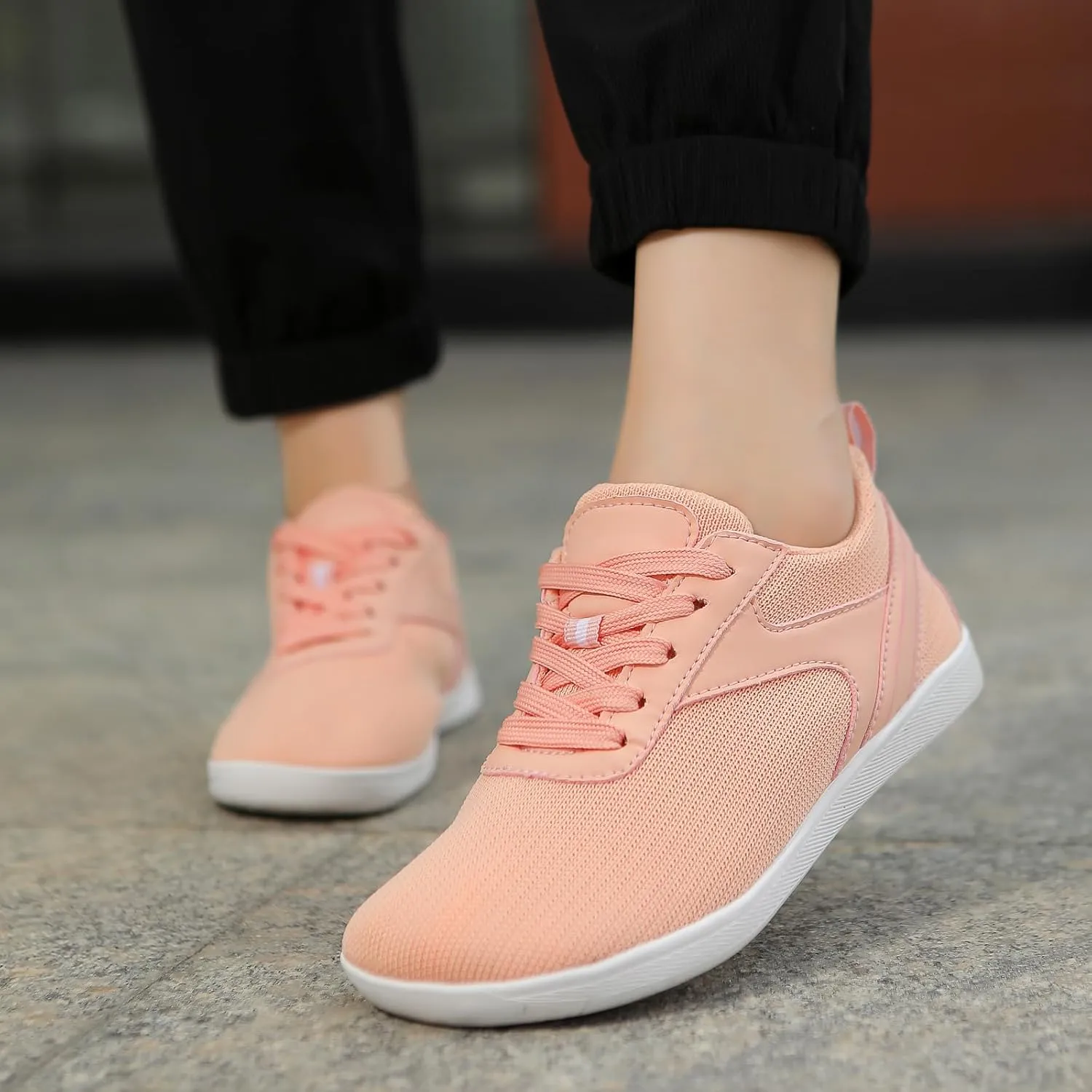 Barefoot Shoes for Mens Womens Wide Toe Box Shoes Walking Mesh Workout Sneakers Grounded Footwear Non-Slip Fashion Hiking Shoe Breathable Casual Running Sneaker