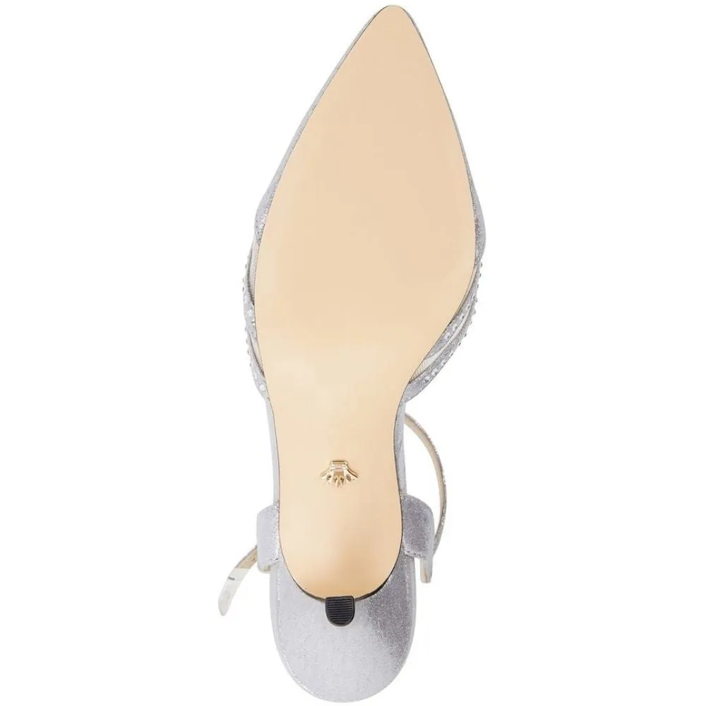 Belicia Dark Silver Nina Pumps