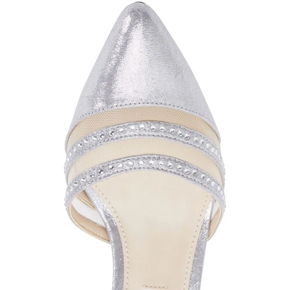 Belicia Dark Silver Nina Pumps