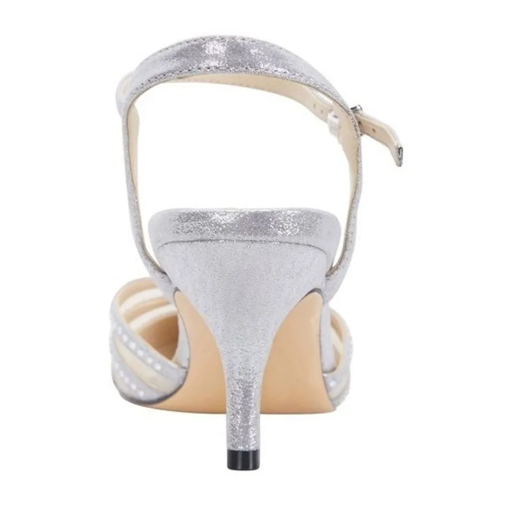Belicia Dark Silver Nina Pumps