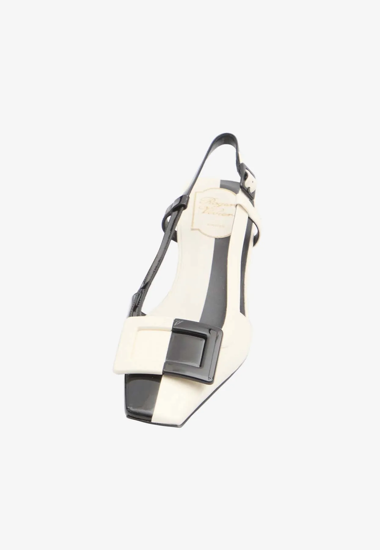 Belle Vivier 45 Optical Slingback Pumps