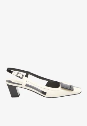 Belle Vivier 45 Optical Slingback Pumps