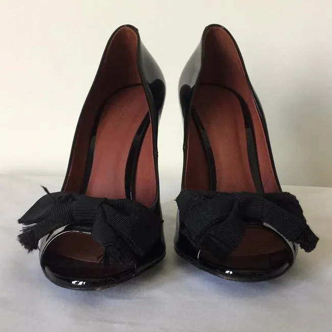Bottega Veneta Peep Toe Pumps