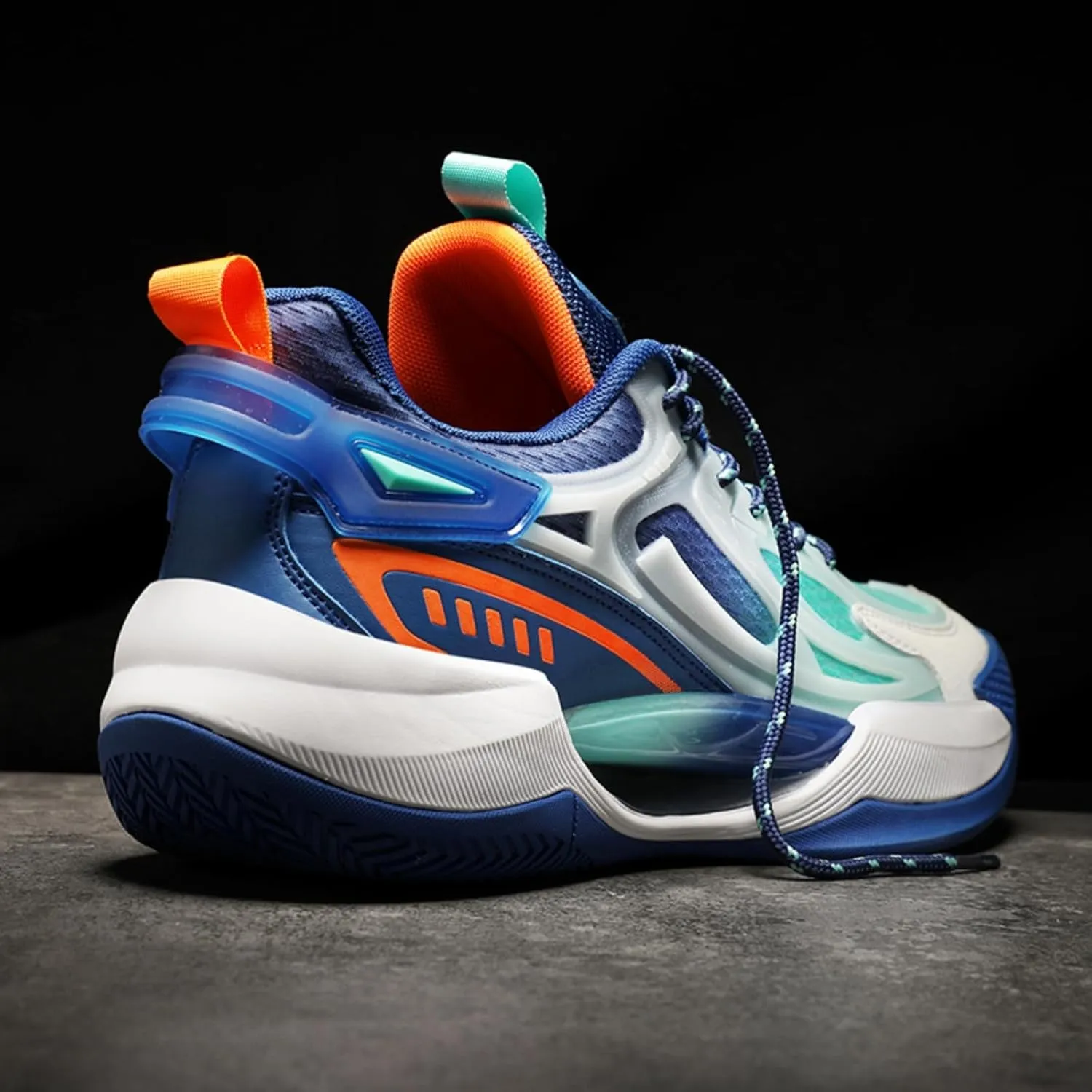 Boys and Girls Premium Basketball and Night - Running Shoes with Glow - in - The - Dark Uppers, Breathable Indoor & Outdoor Athletic Fashion Sneakers