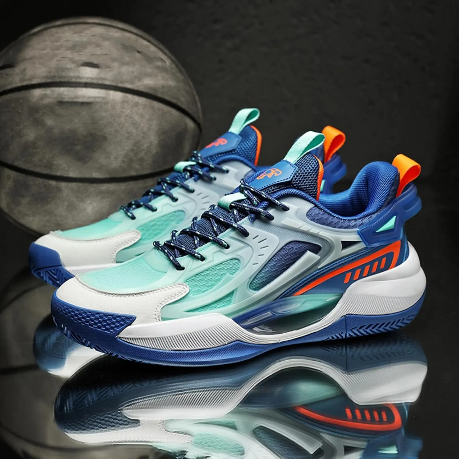 Boys and Girls Premium Basketball and Night - Running Shoes with Glow - in - The - Dark Uppers, Breathable Indoor & Outdoor Athletic Fashion Sneakers