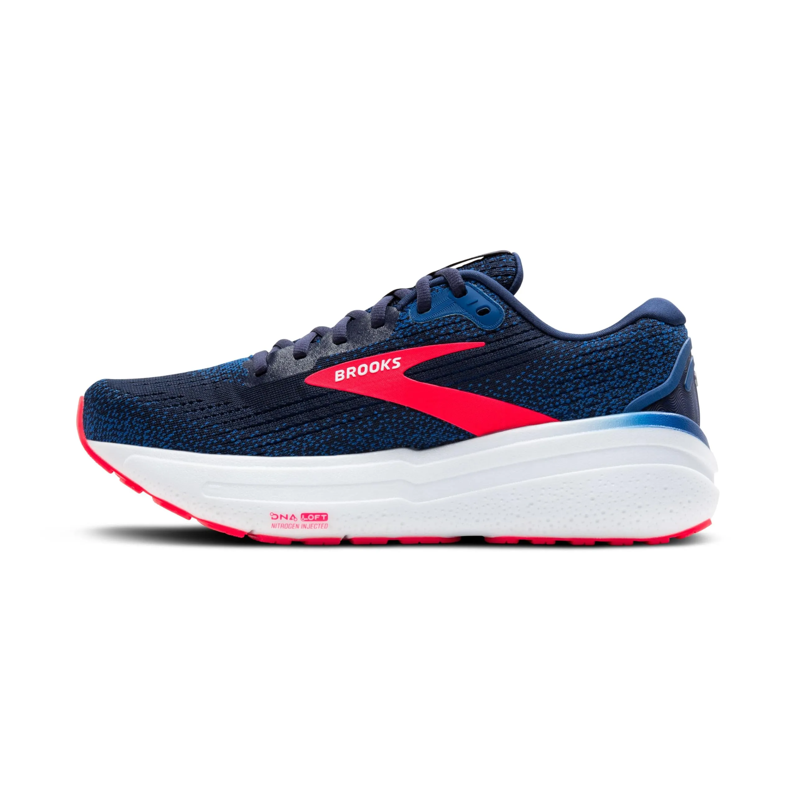 Brooks Women’s Ghost Max 2 Neutral Running & Walking Shoe - Peacoat/True Blue/Diva Pink - 7 Medium