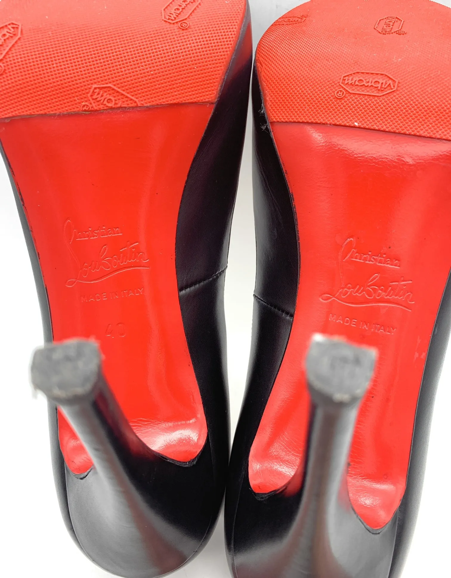 Christian Louboutin Very Prive 120 Peep Toe Pumps - Sz. 40