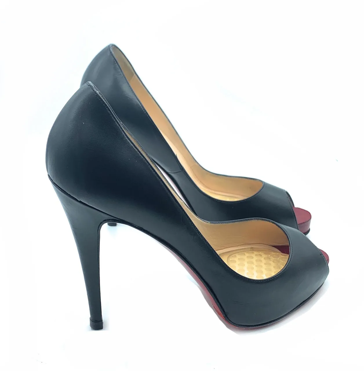 Christian Louboutin Very Prive 120 Peep Toe Pumps - Sz. 40