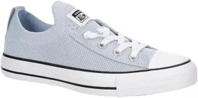 Converse Unisex Chuck Taylor All Star Shoreline Knit Sneaker - Lace up Closure Style - Light Blue White