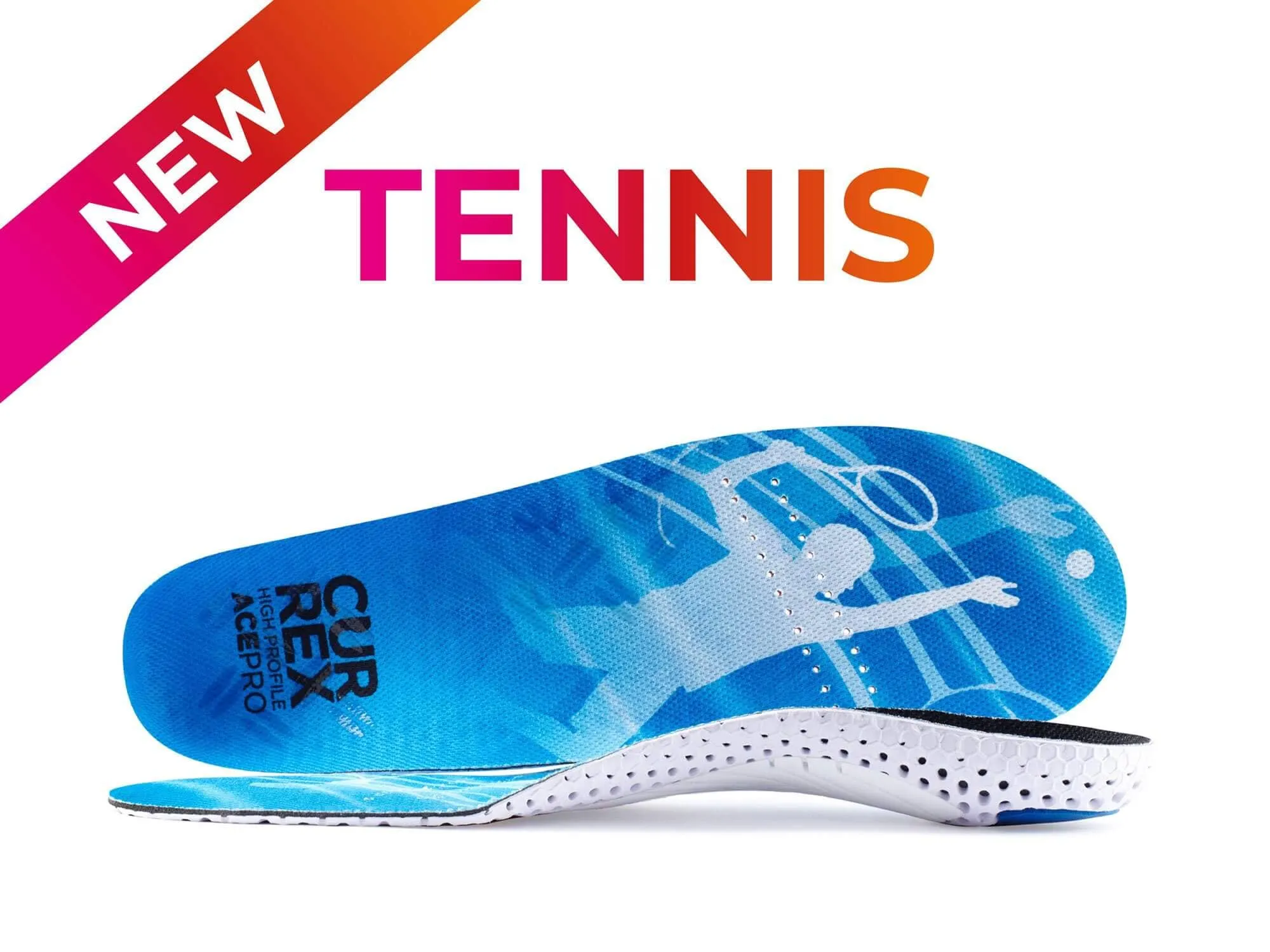 CURREX® ACEPRO™ Insoles | Dynamic Insoles for Tennis Shoes