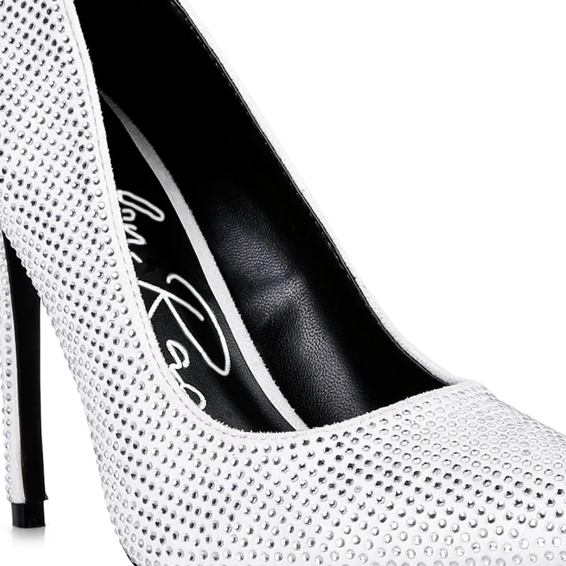 Diamante High Heeled Pumps