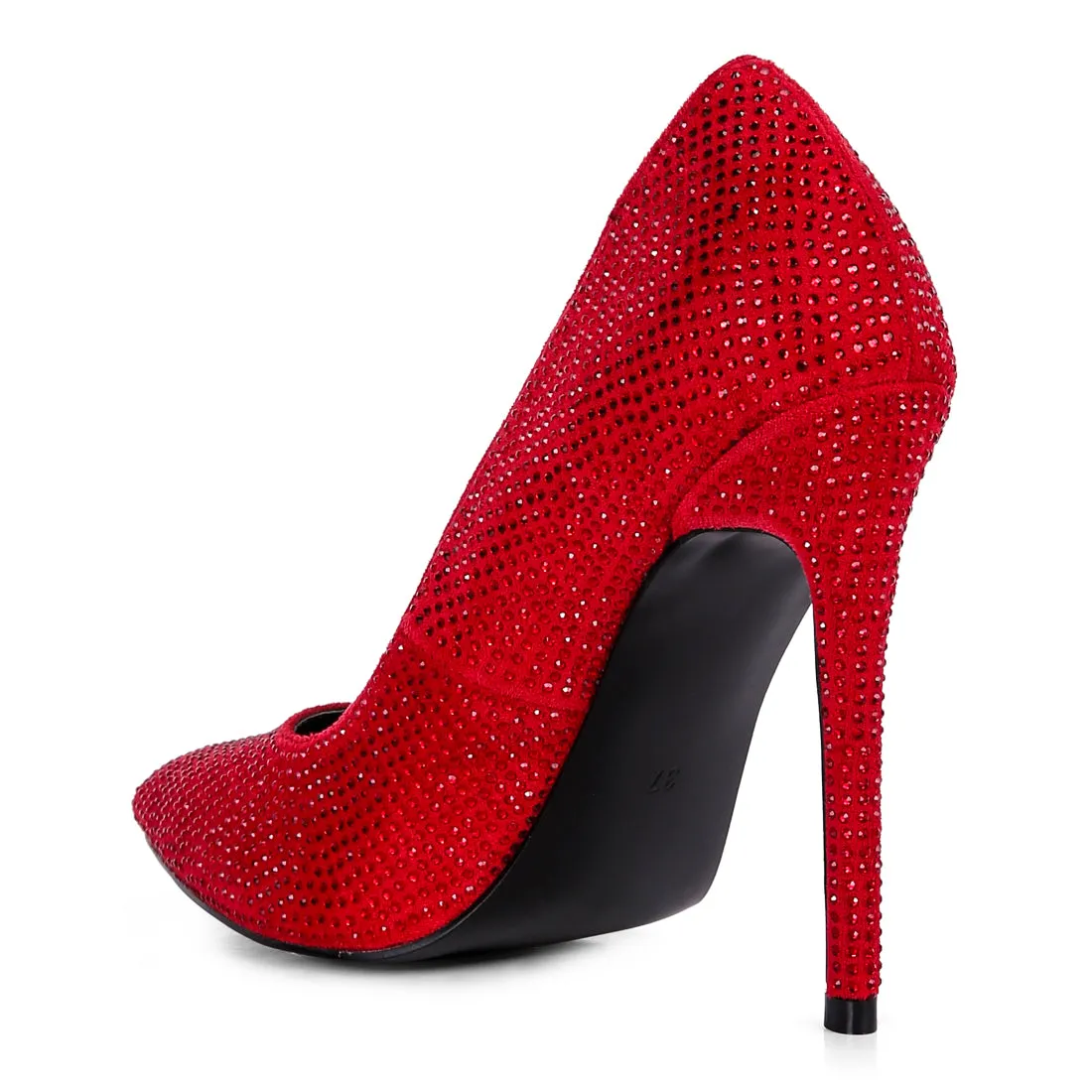 Diamante High Heeled Pumps