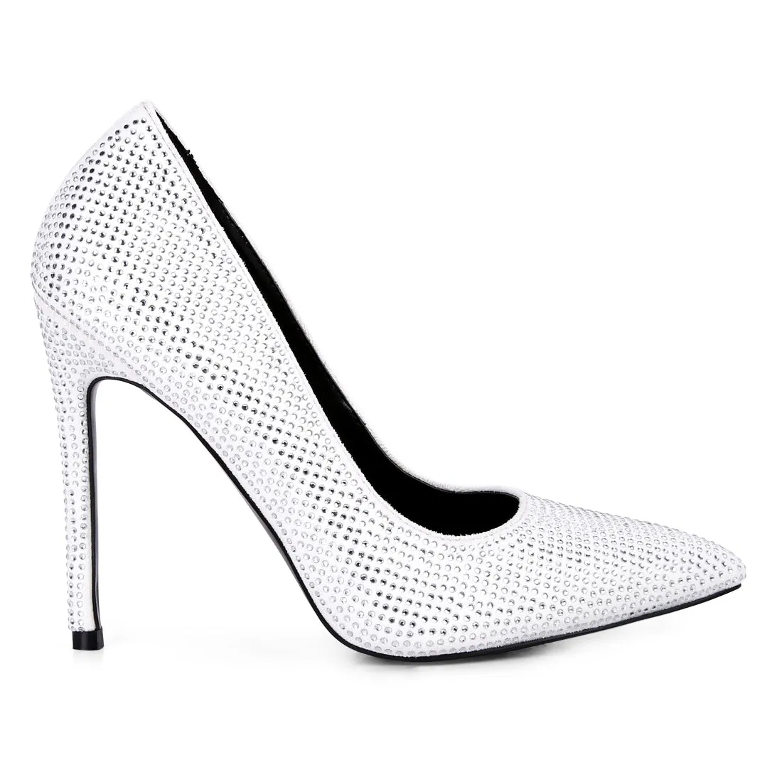 Diamante High Heeled Pumps