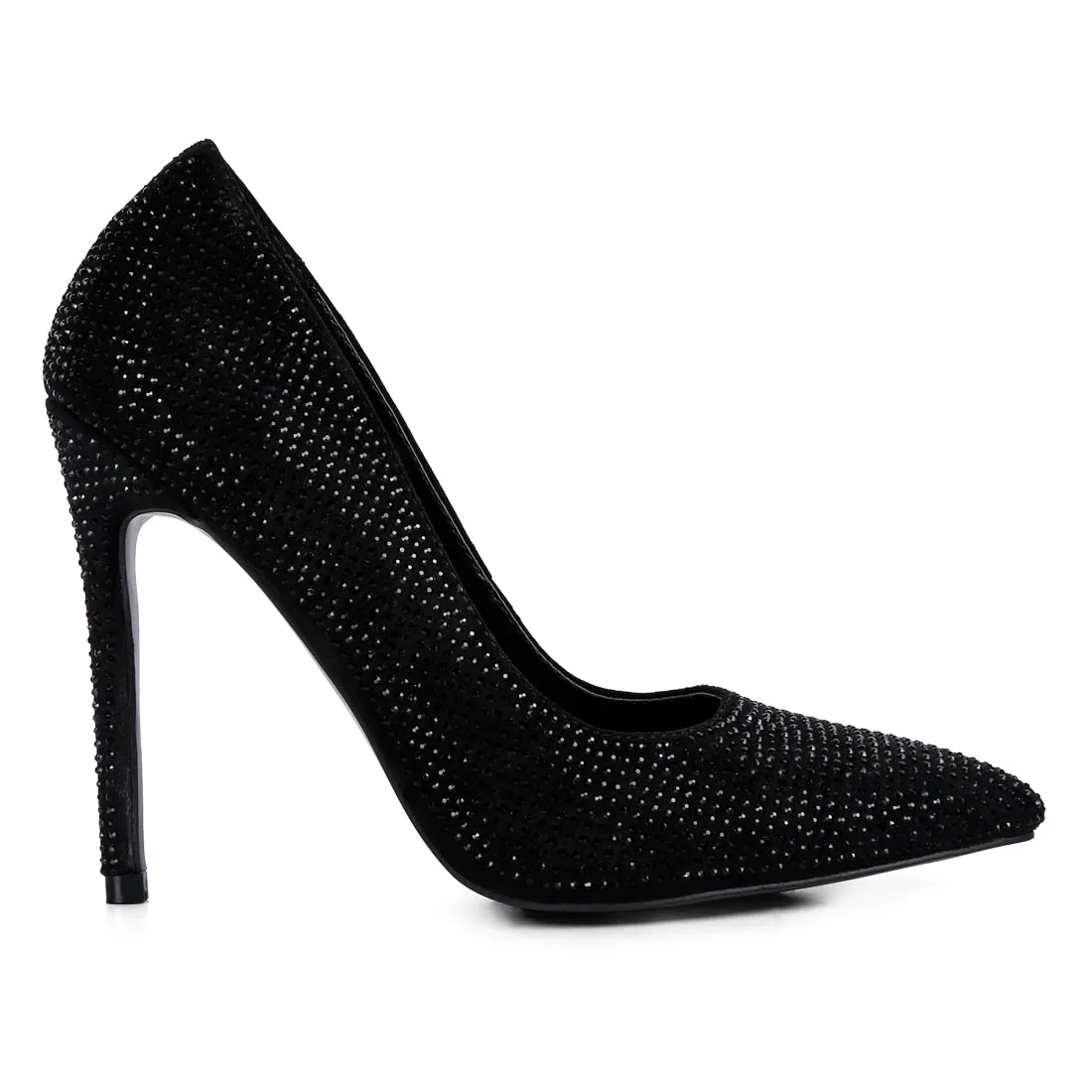 Diamante High Heeled Pumps