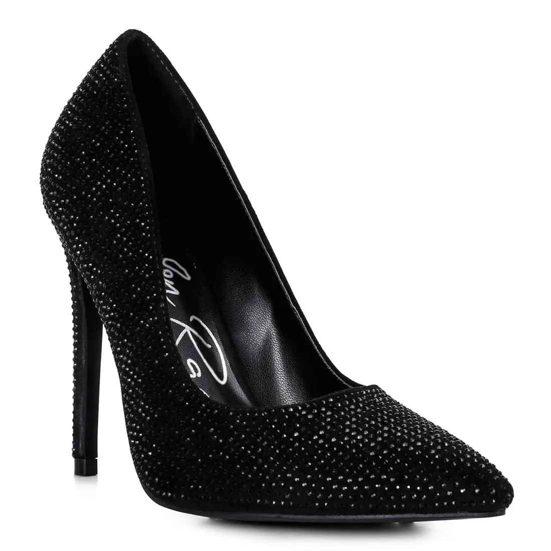 Diamante High Heeled Pumps