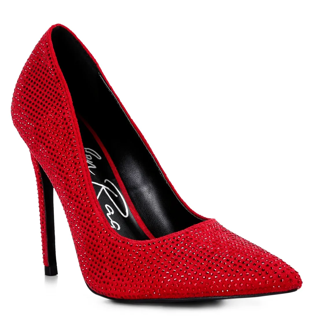 Diamante High Heeled Pumps