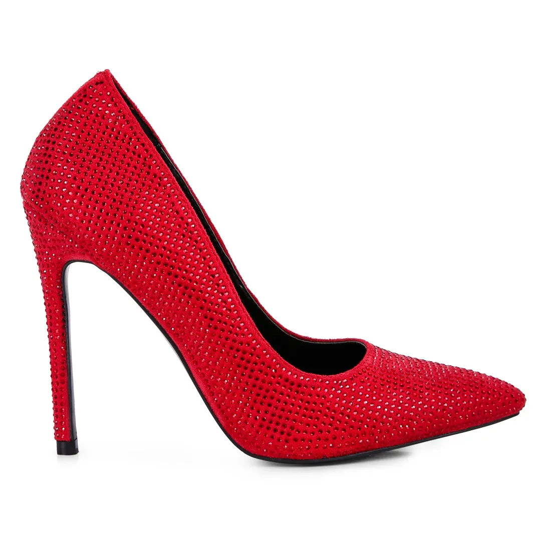 Diamante High Heeled Pumps
