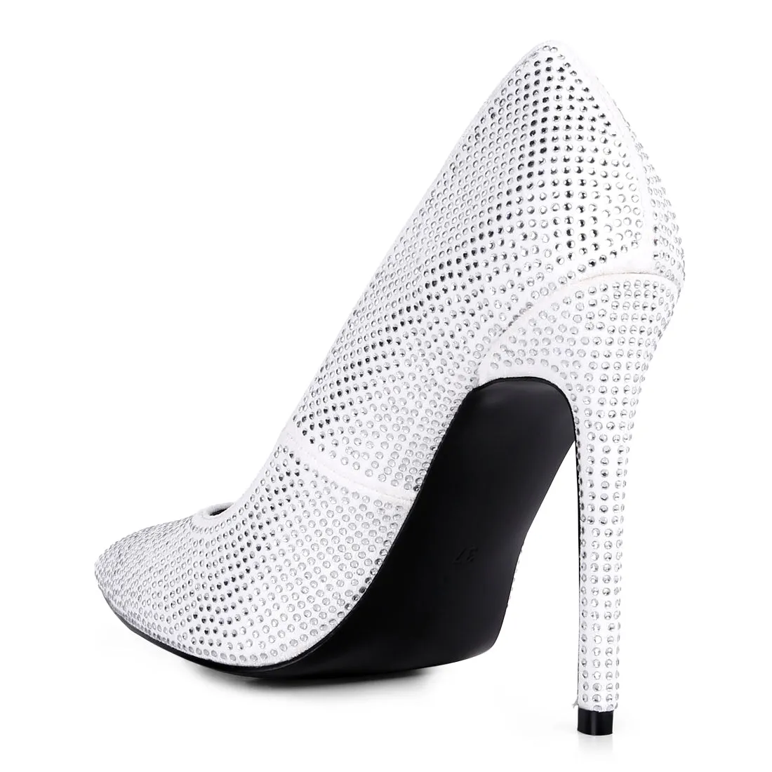 Diamante High Heeled Pumps