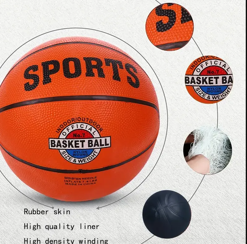 Durable Indoor And Outdoor Rubber Basketball Cha-10