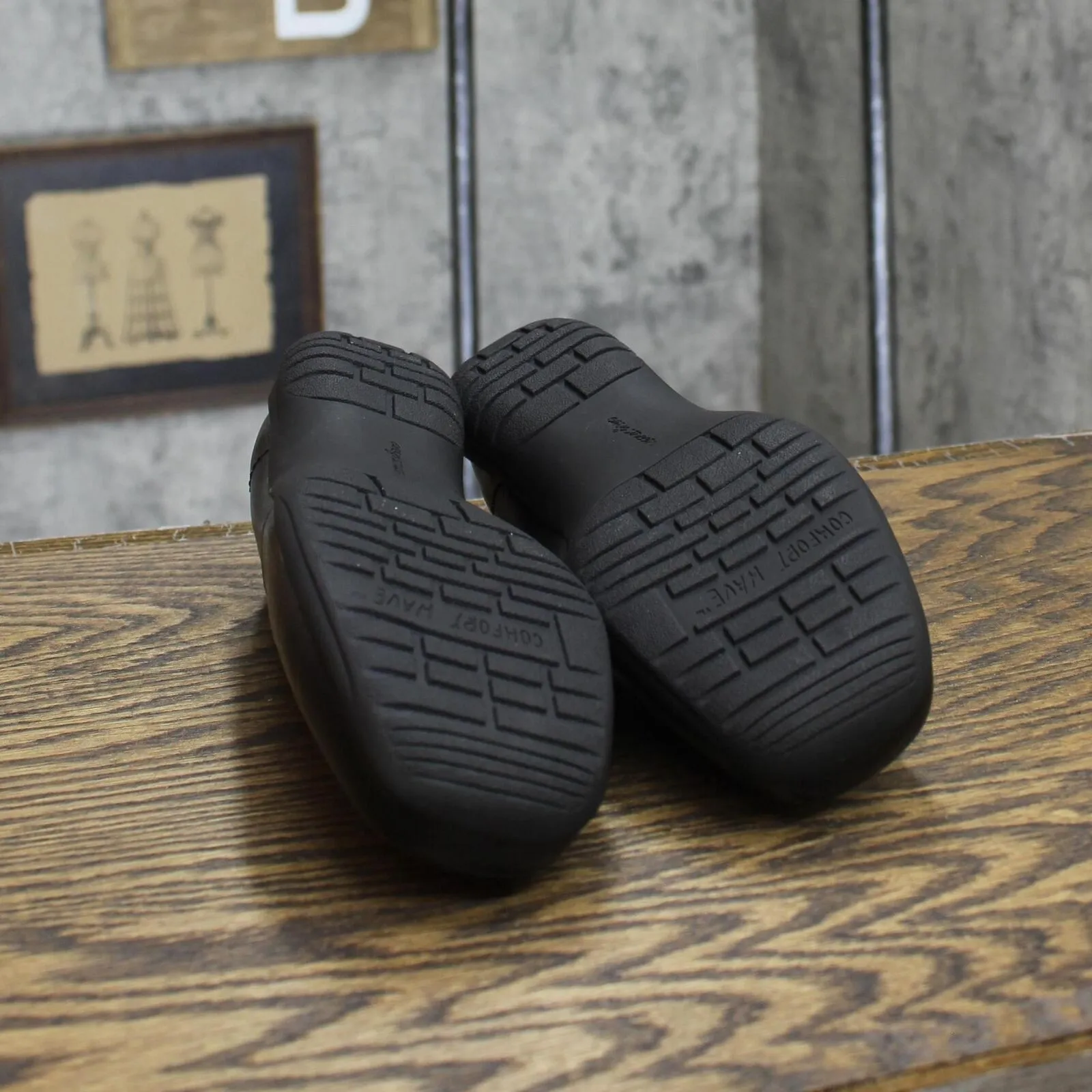 Easy Street Women's Purpose Slip-On Flats PURPOSE Black 6.5M