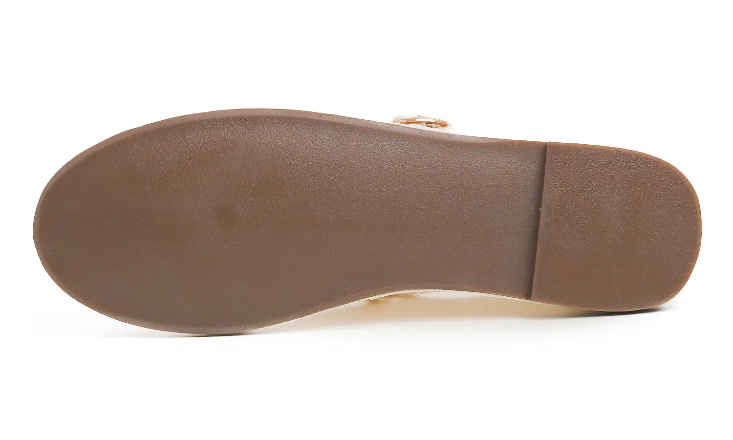 Fevrsole Women's Soft Breathable Mary Jane Memory Foam Cushioned Comfort Round Toe Metal Buckle Flats Walking Shoes