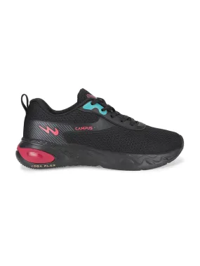 FLICKER Black Women's Sports Shoes