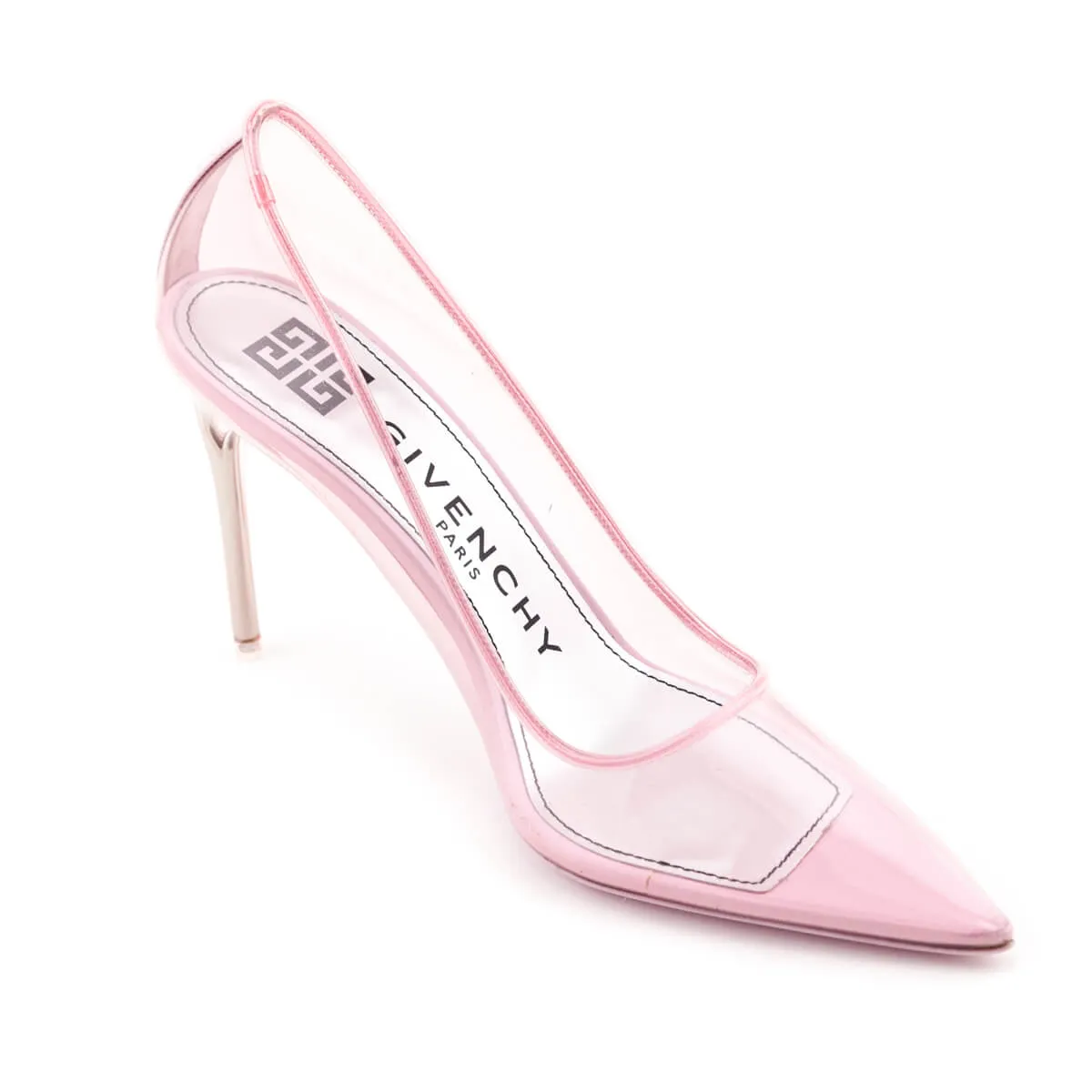 Givenchy Light Pink PVC HC 100 Pumps Size US 9 | EU 39