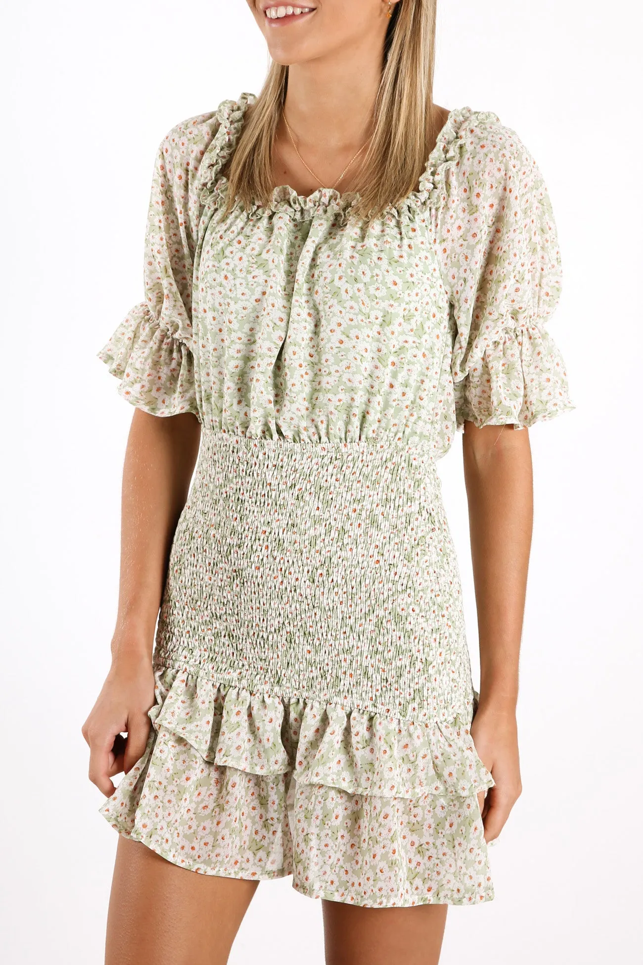 Harrie Dress Sage