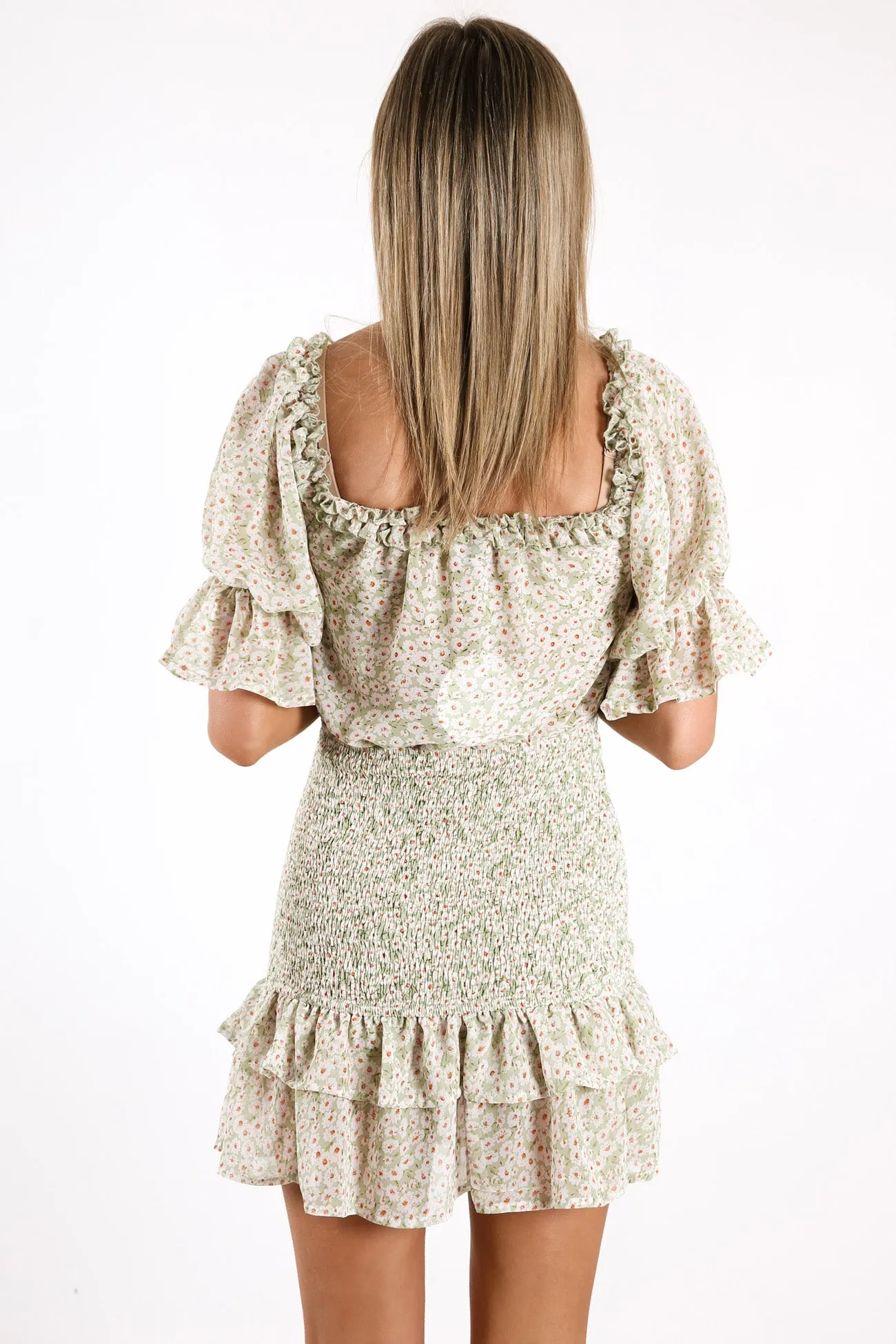 Harrie Dress Sage