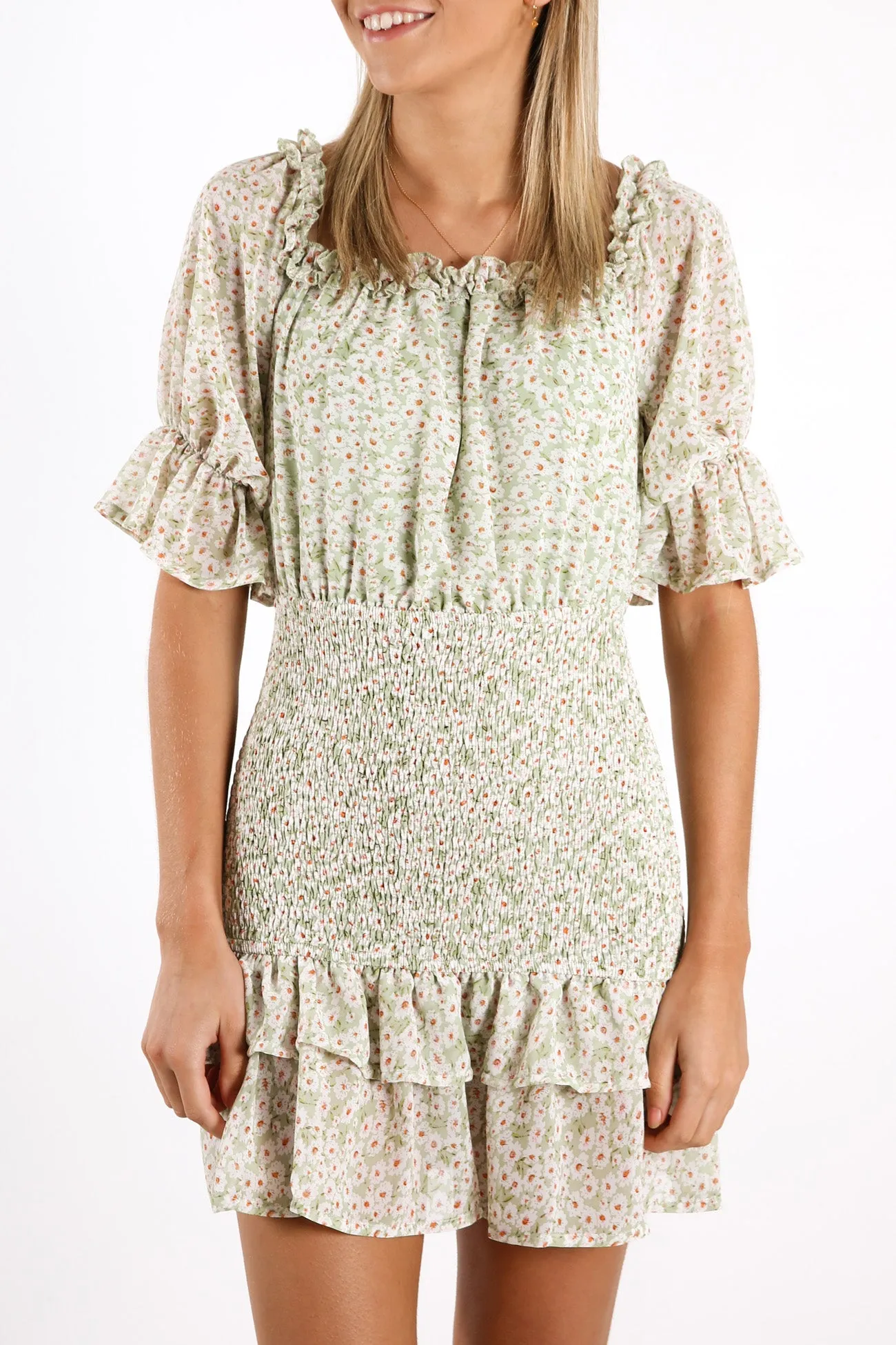 Harrie Dress Sage