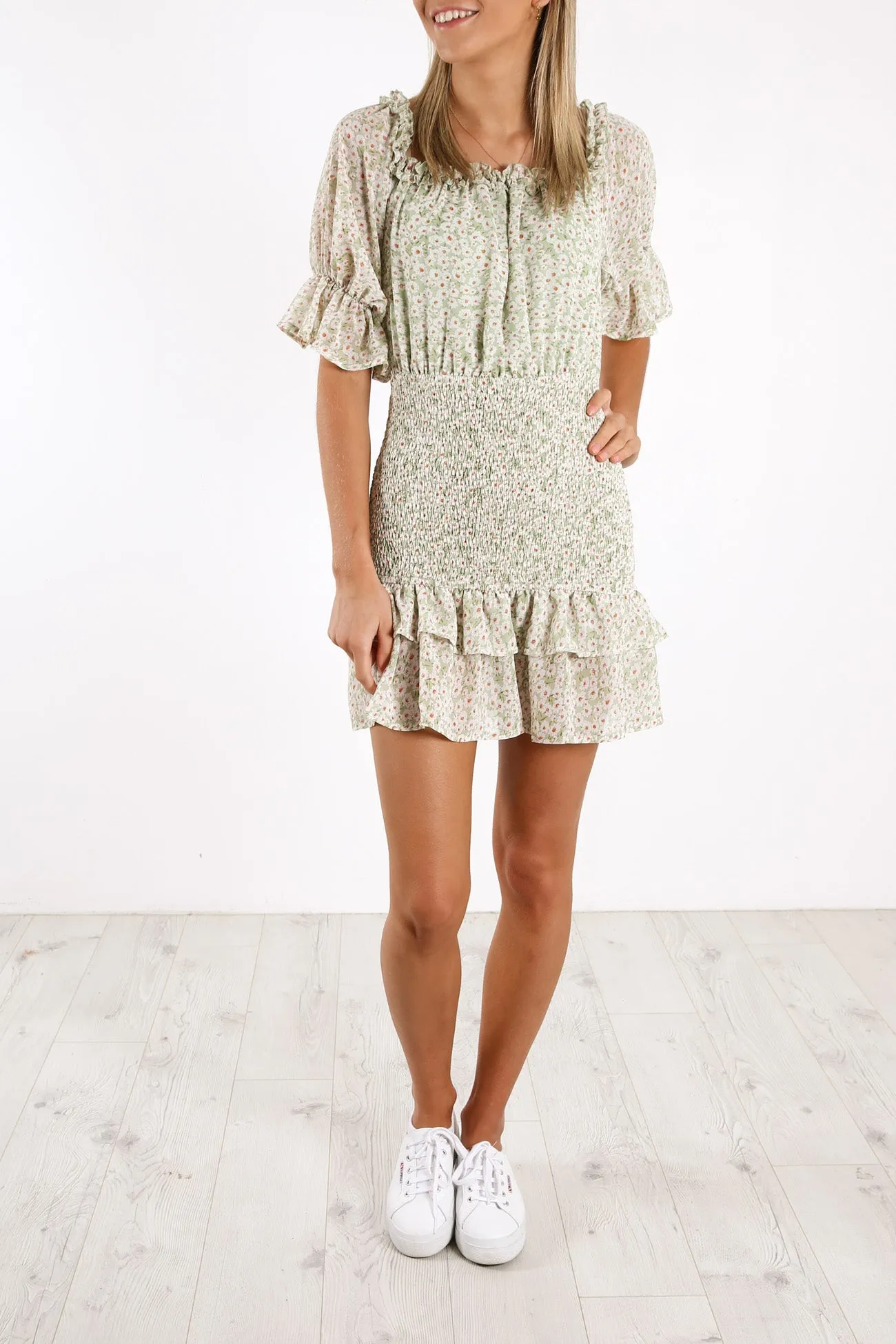 Harrie Dress Sage