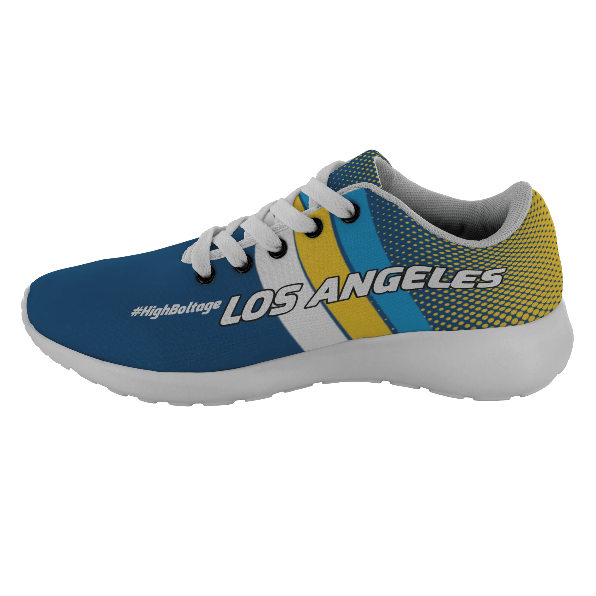 #HighBoltage Los Angeles Fan Inspired Running Shoes