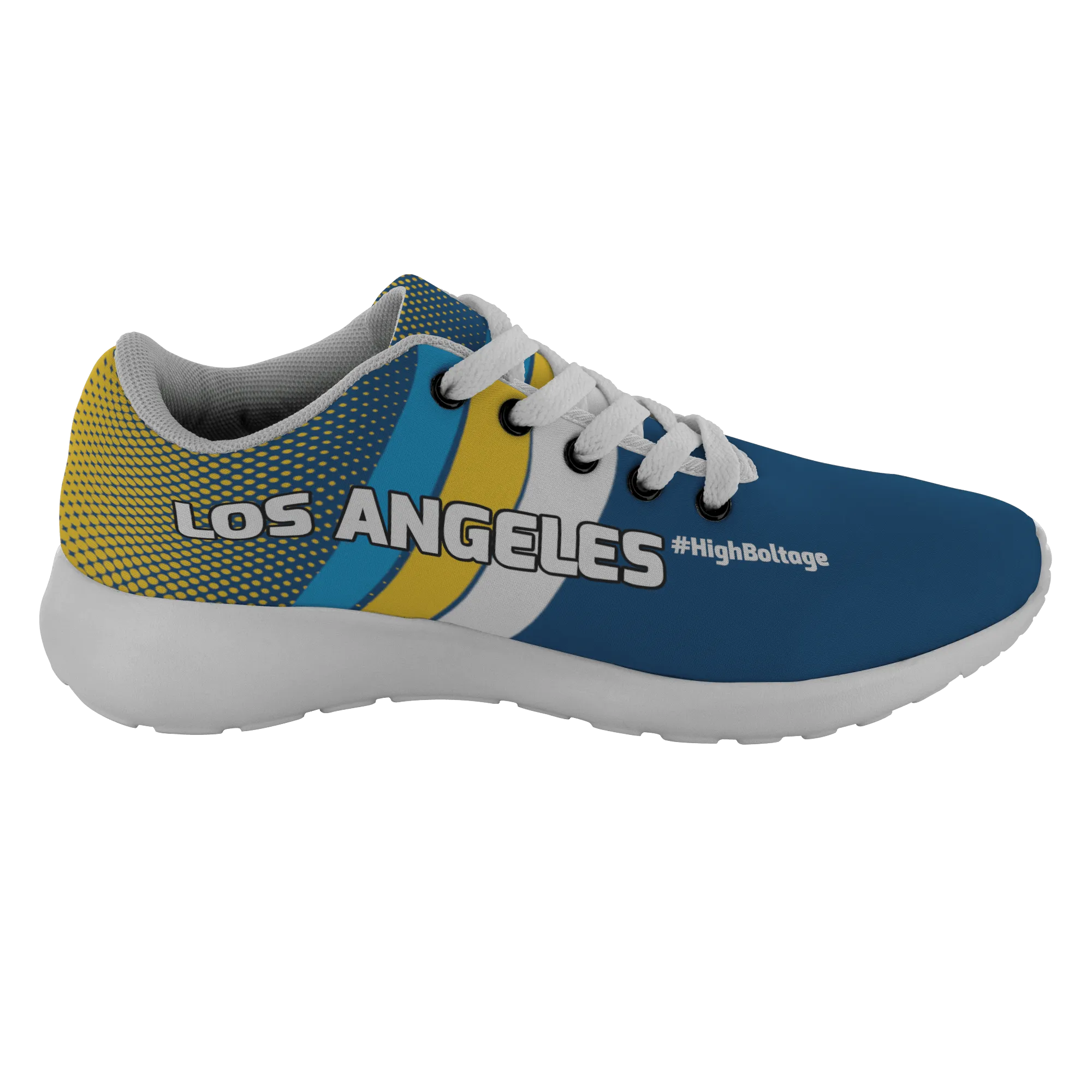 #HighBoltage Los Angeles Fan Inspired Running Shoes