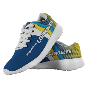 #HighBoltage Los Angeles Fan Inspired Running Shoes