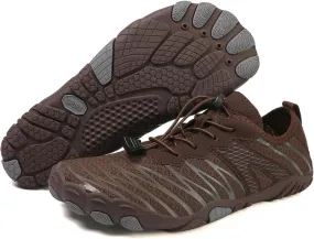 Hike Barefoot Shoes for Women Men Wide Toe Water Non Slip Shoes Breathable Lightweight Athletic Footwear Swimming Beach Sports Shoe Grounded Comfort wear