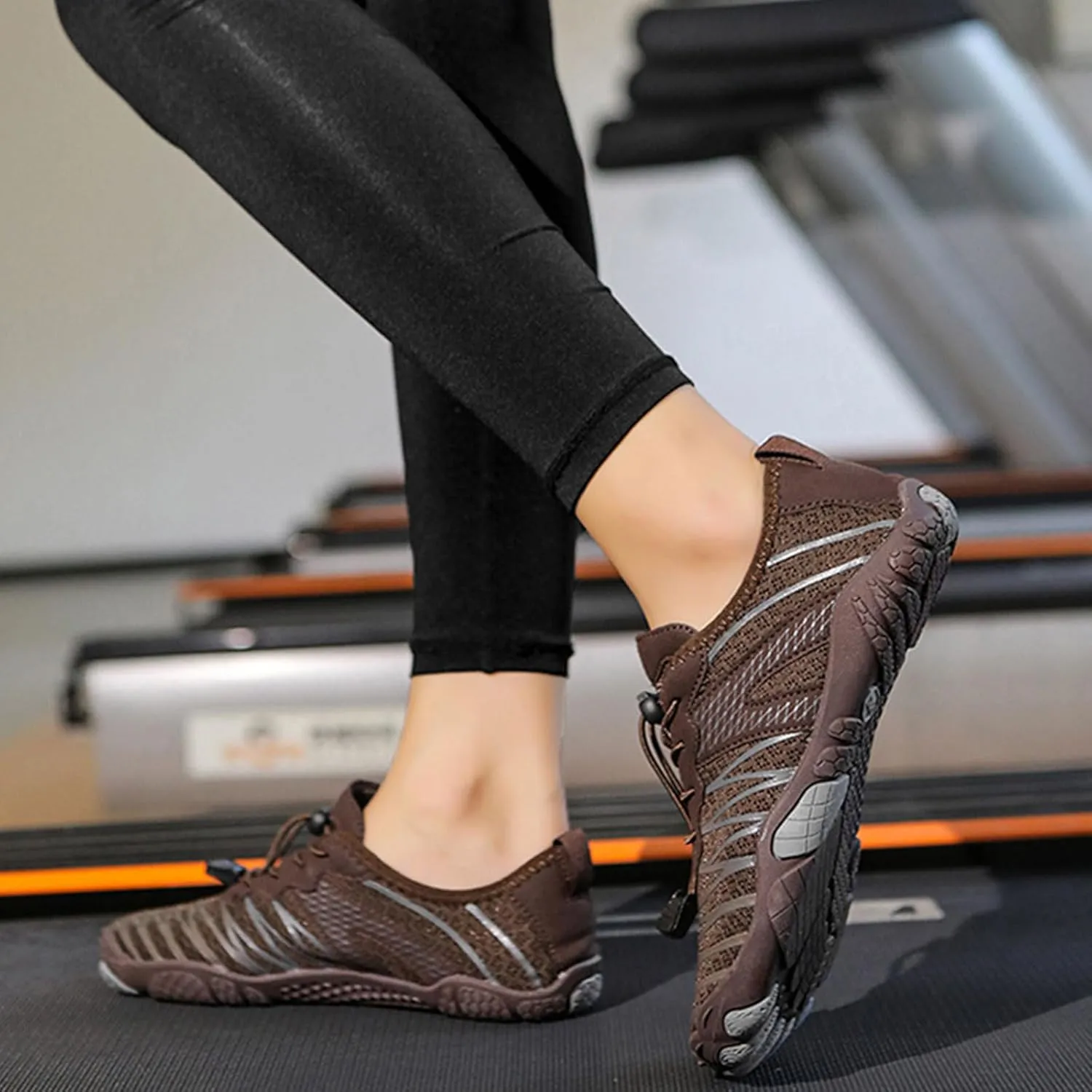 Hike Barefoot Shoes for Women Men Wide Toe Water Non Slip Shoes Breathable Lightweight Athletic Footwear Swimming Beach Sports Shoe Grounded Comfort wear