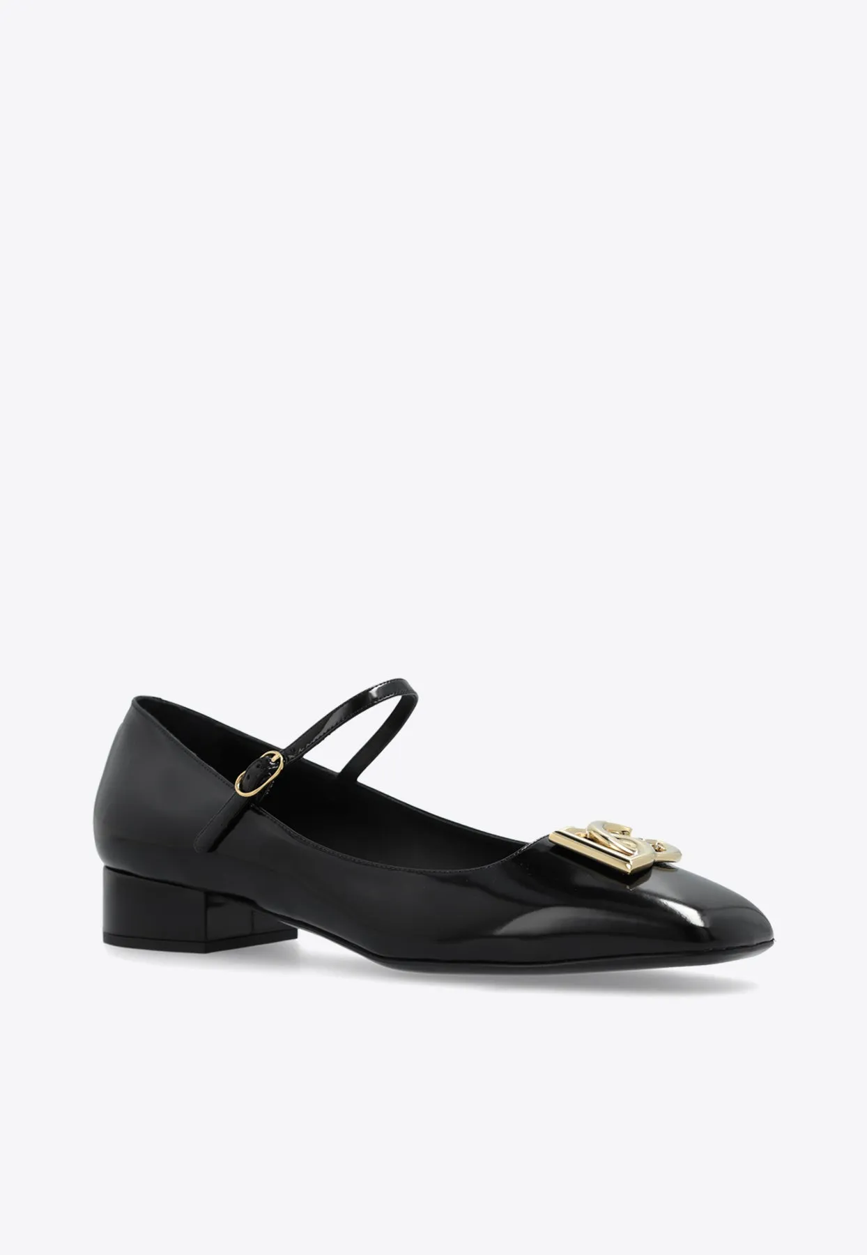 Jackie 30 Mary-Jane Pumps in Polished Leather