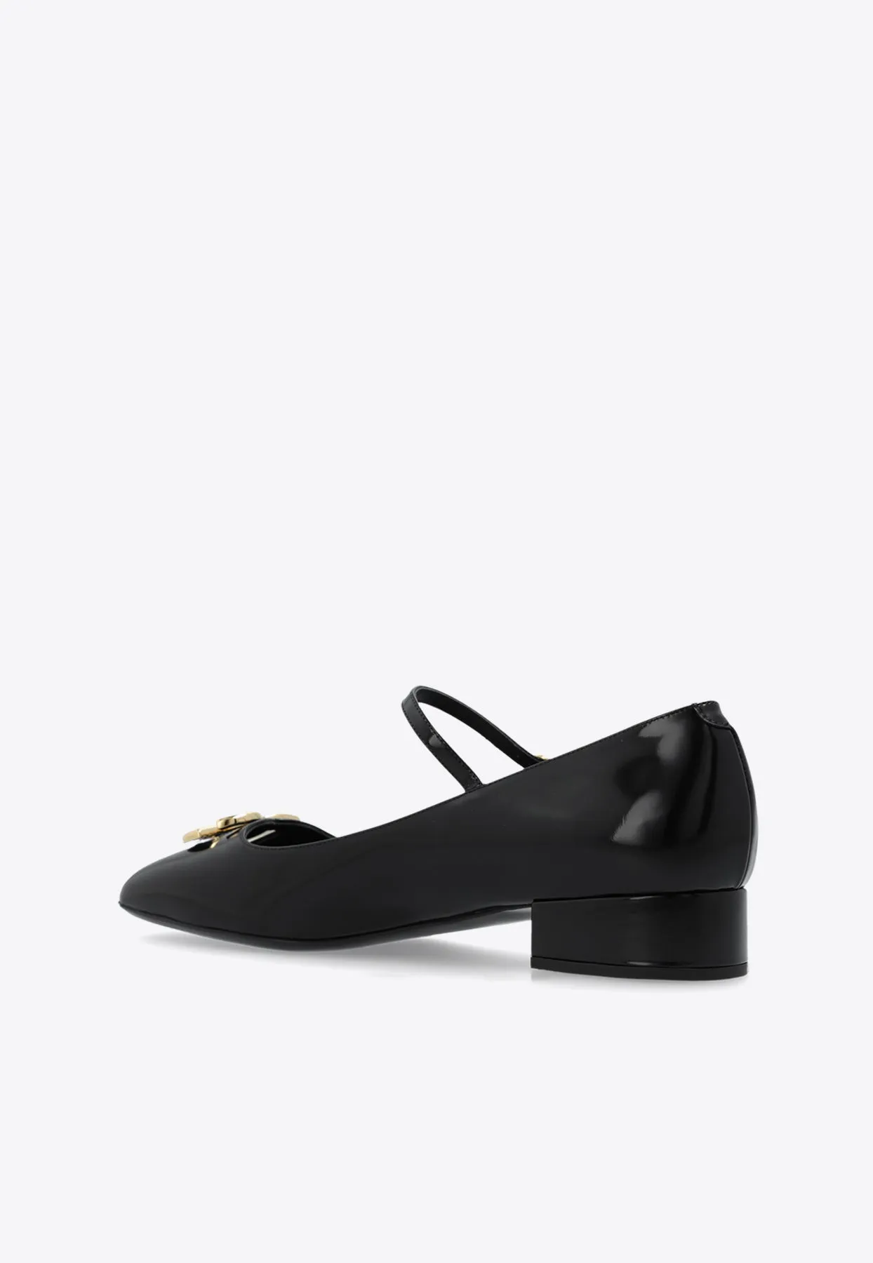 Jackie 30 Mary-Jane Pumps in Polished Leather