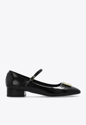 Jackie 30 Mary-Jane Pumps in Polished Leather