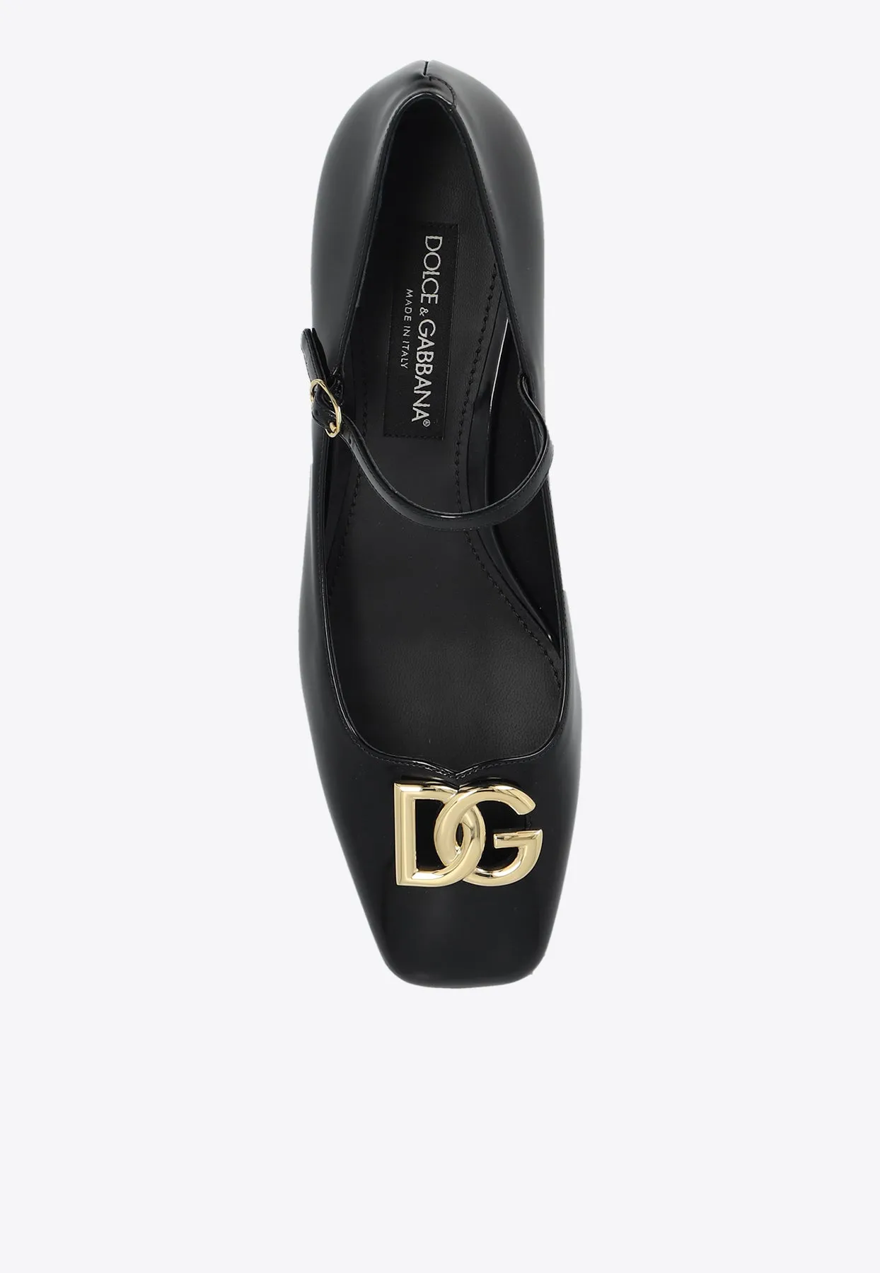 Jackie 30 Mary-Jane Pumps in Polished Leather