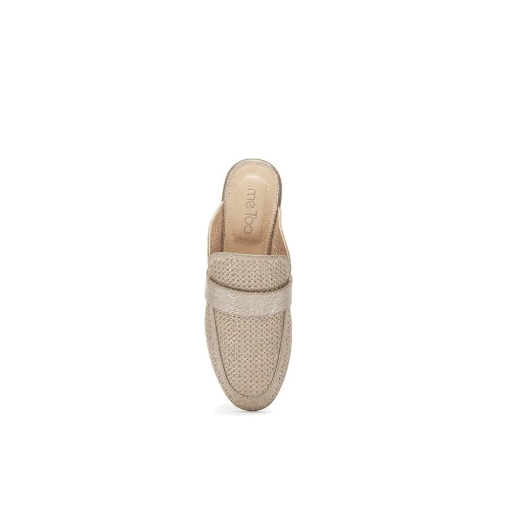 Jaden Champagne Me Too Mule Perforated Clog