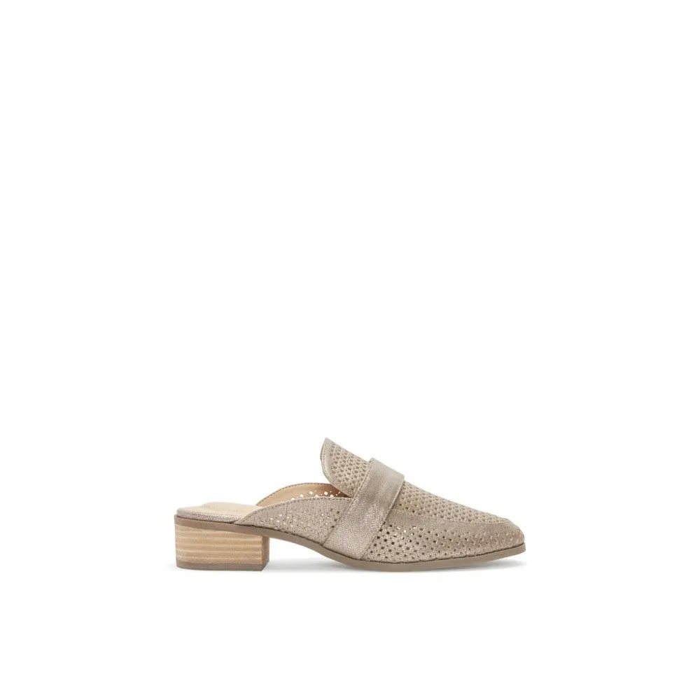 Jaden Champagne Me Too Mule Perforated Clog