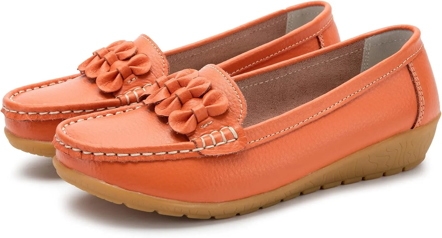 Loafers for Women Comfort Slip On Loafers 2025 Orthopedic Loafers Arch Support Dress Shoes Casual Walking Shoes