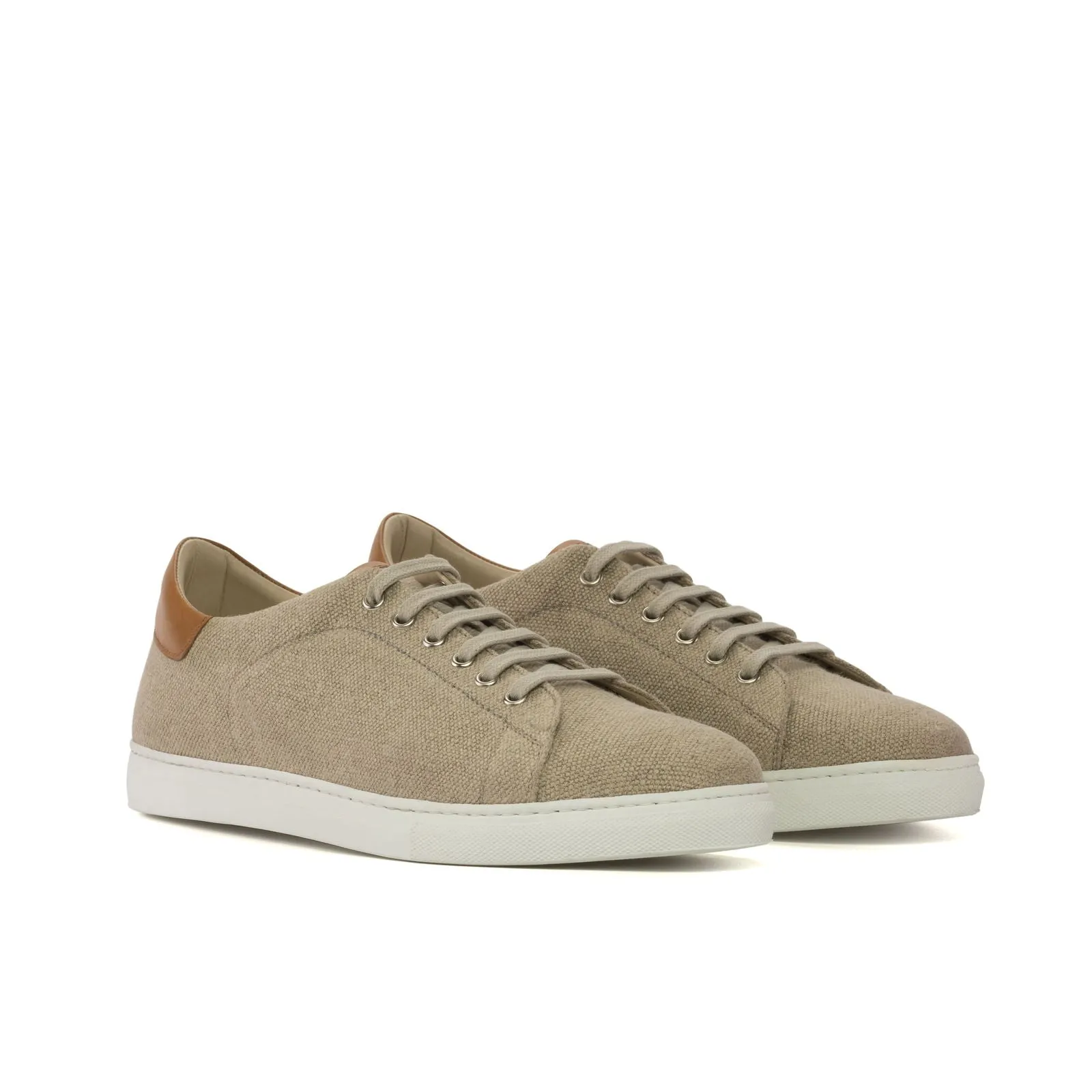 Men's Trainers Wide White 5199